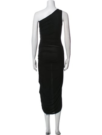 Diane von Furstenberg One-Shoulder Long Dress