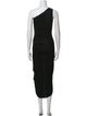 Diane von Furstenberg One-Shoulder Long Dress