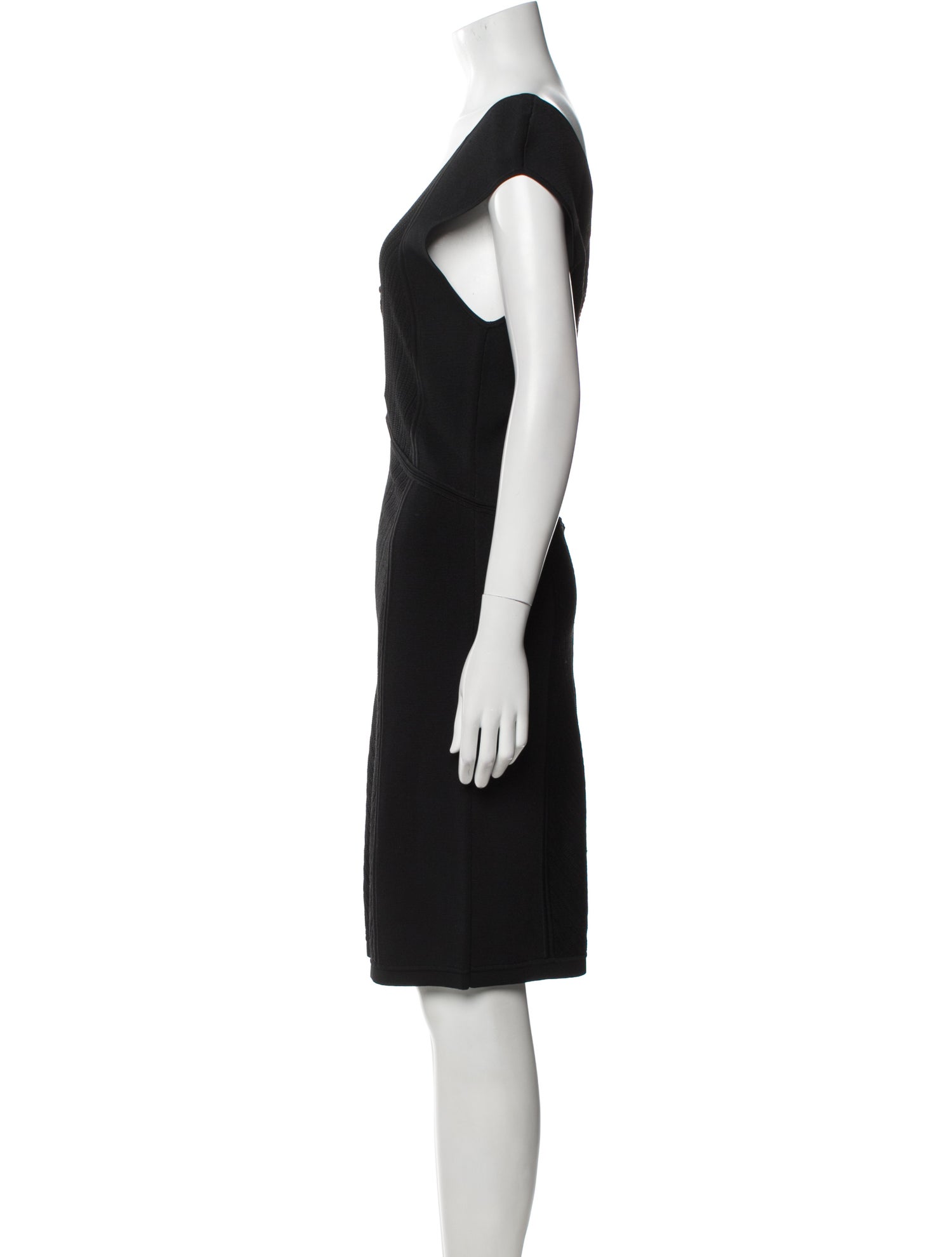 Diane von Furstenberg V-Neck Knee-Length Dress