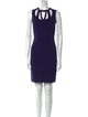 Diane von Furstenberg Crew Neck Mini Dress