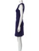 Diane von Furstenberg Crew Neck Mini Dress