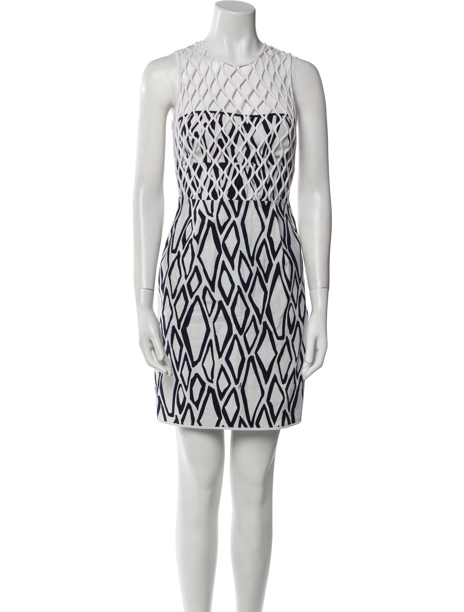 Diane von Furstenberg Printed Mini Dress