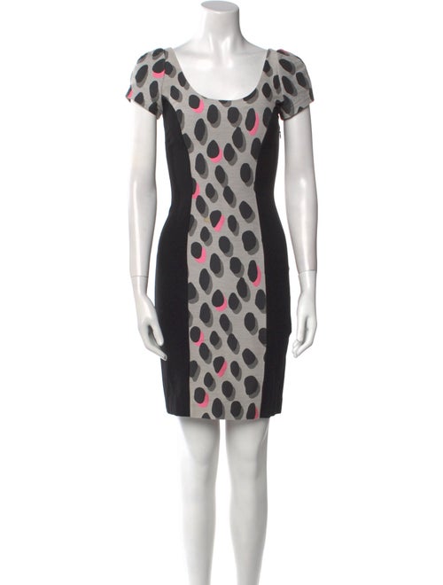 Diane von Furstenberg Polka Dot Print Mini Dress
