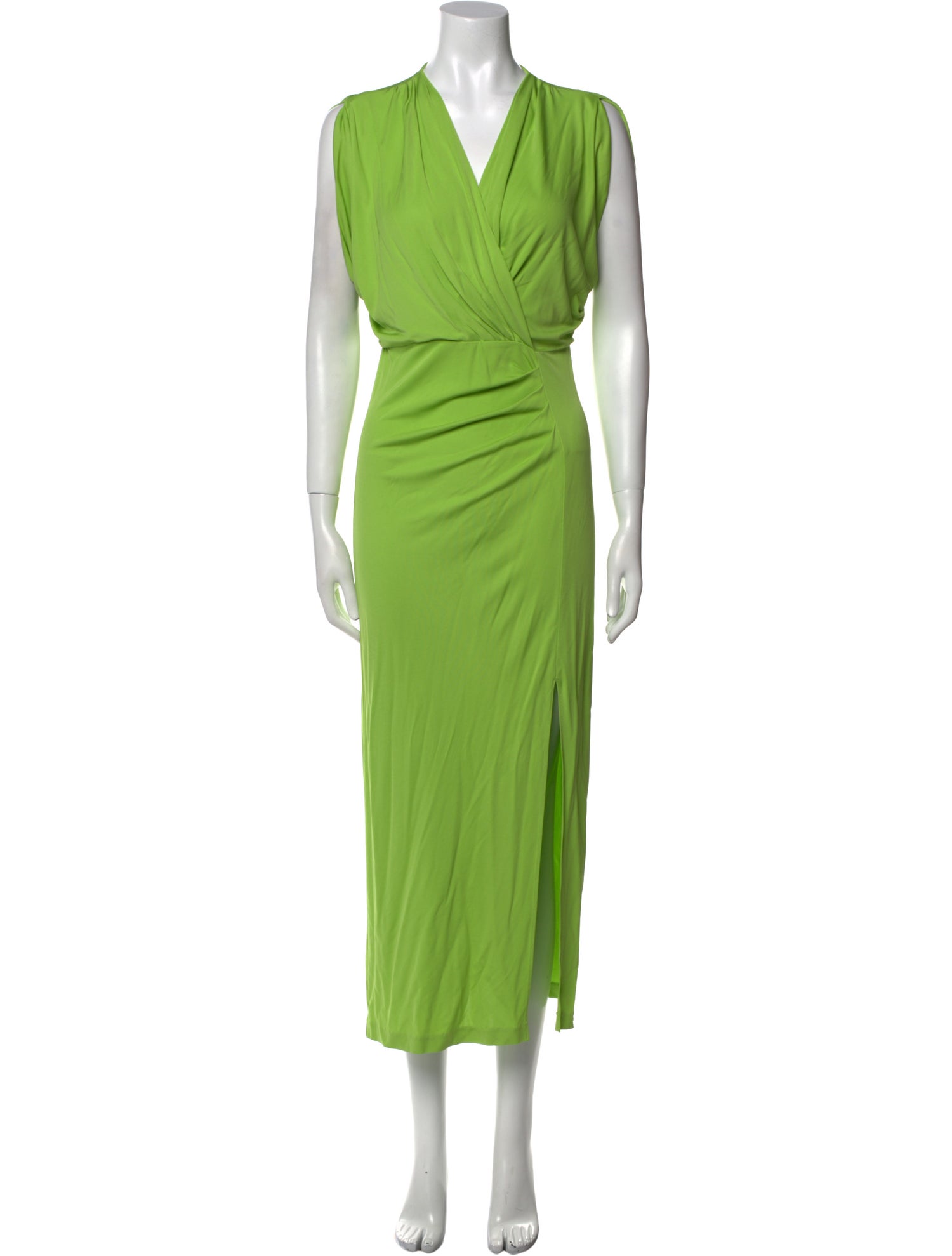 Diane von Furstenberg V-Neck Long Dress