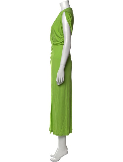 Diane von Furstenberg V-Neck Long Dress