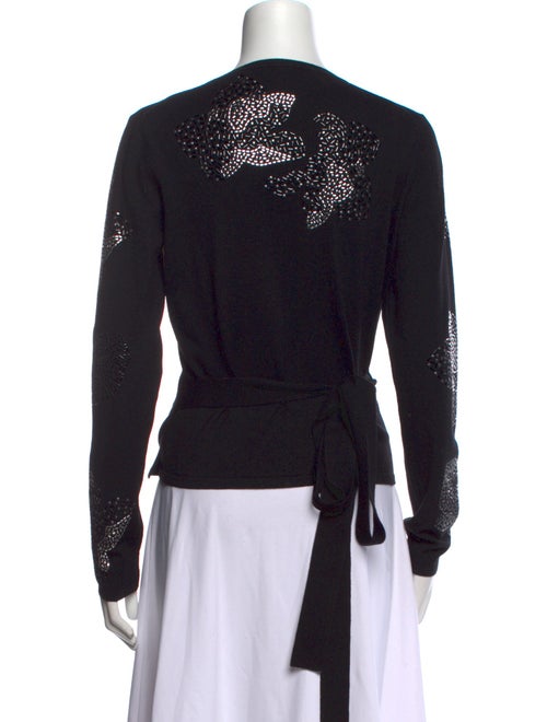 Diane von Furstenberg Merino Wool V-Neck Sweater