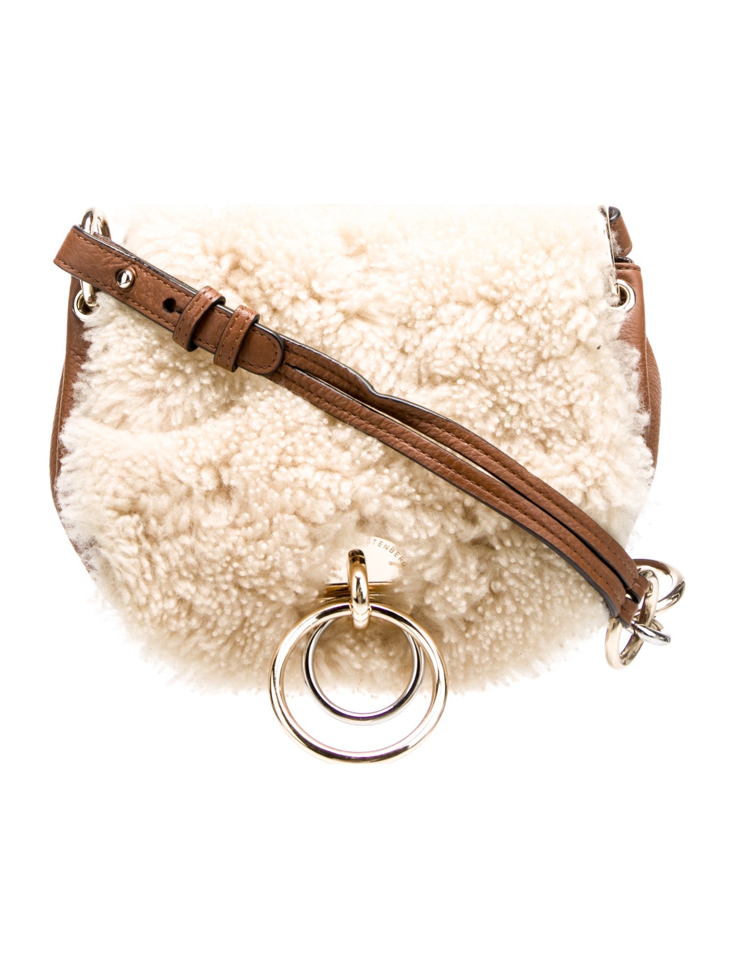 Diane von Furstenberg Leather Messenger Bag