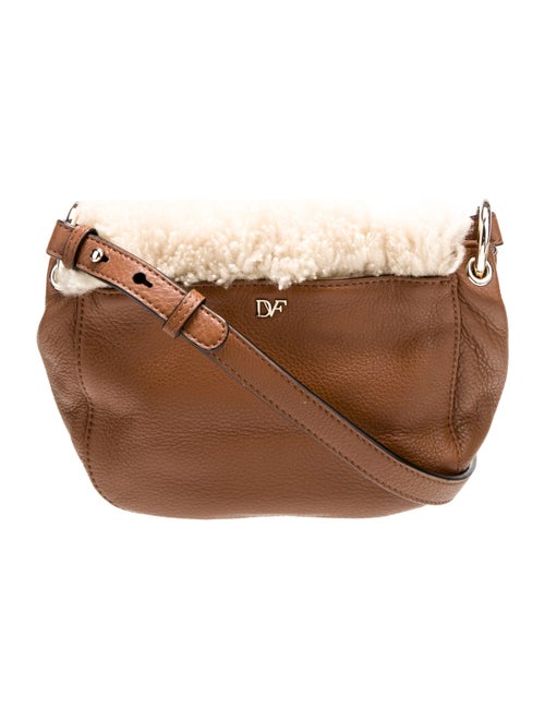 Diane von Furstenberg Leather Messenger Bag