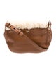 Diane von Furstenberg Leather Messenger Bag