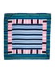 Diane von Furstenberg Silk Striped Scarf