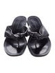 Diane von Furstenberg Leather Slides