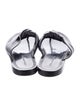 Diane von Furstenberg Leather Slides