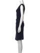 Diane von Furstenberg Bateau Neckline Knee-Length Dress
