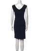 Diane von Furstenberg Bateau Neckline Knee-Length Dress