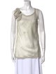 Diane von Furstenberg Silk Scoop Neck Top