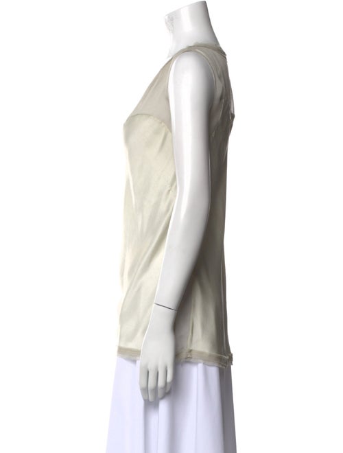 Diane von Furstenberg Silk Scoop Neck Top