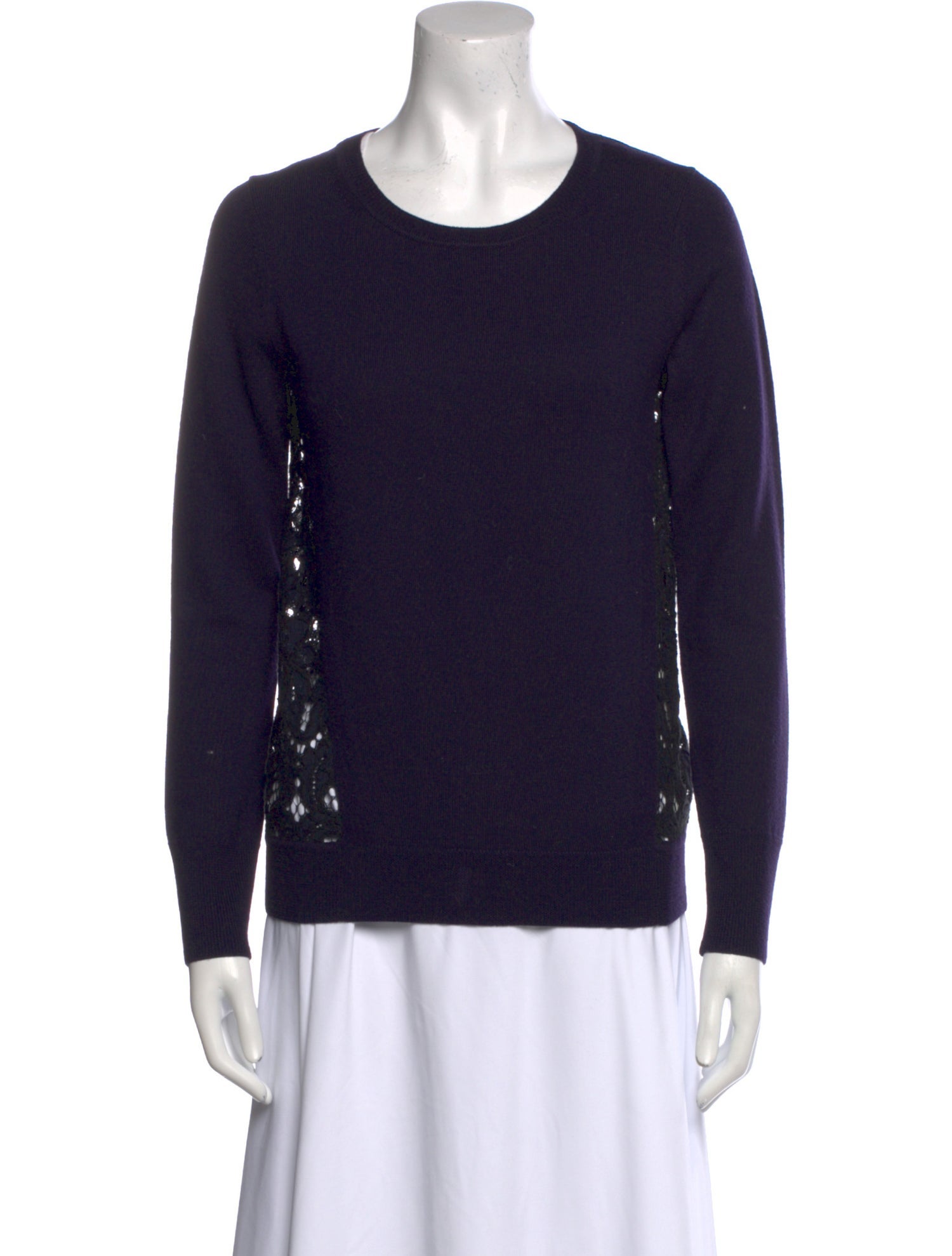 Diane von Furstenberg Merino Wool Scoop Neck Sweater