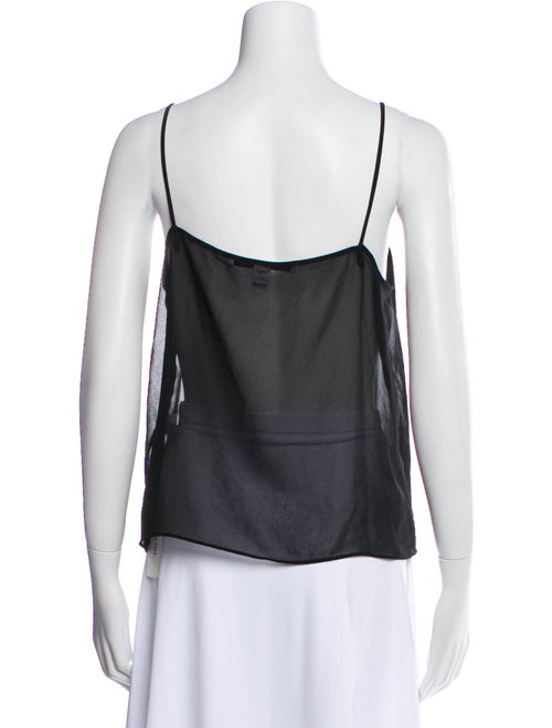 Diane von Furstenberg Square Neckline Sleeveless Top