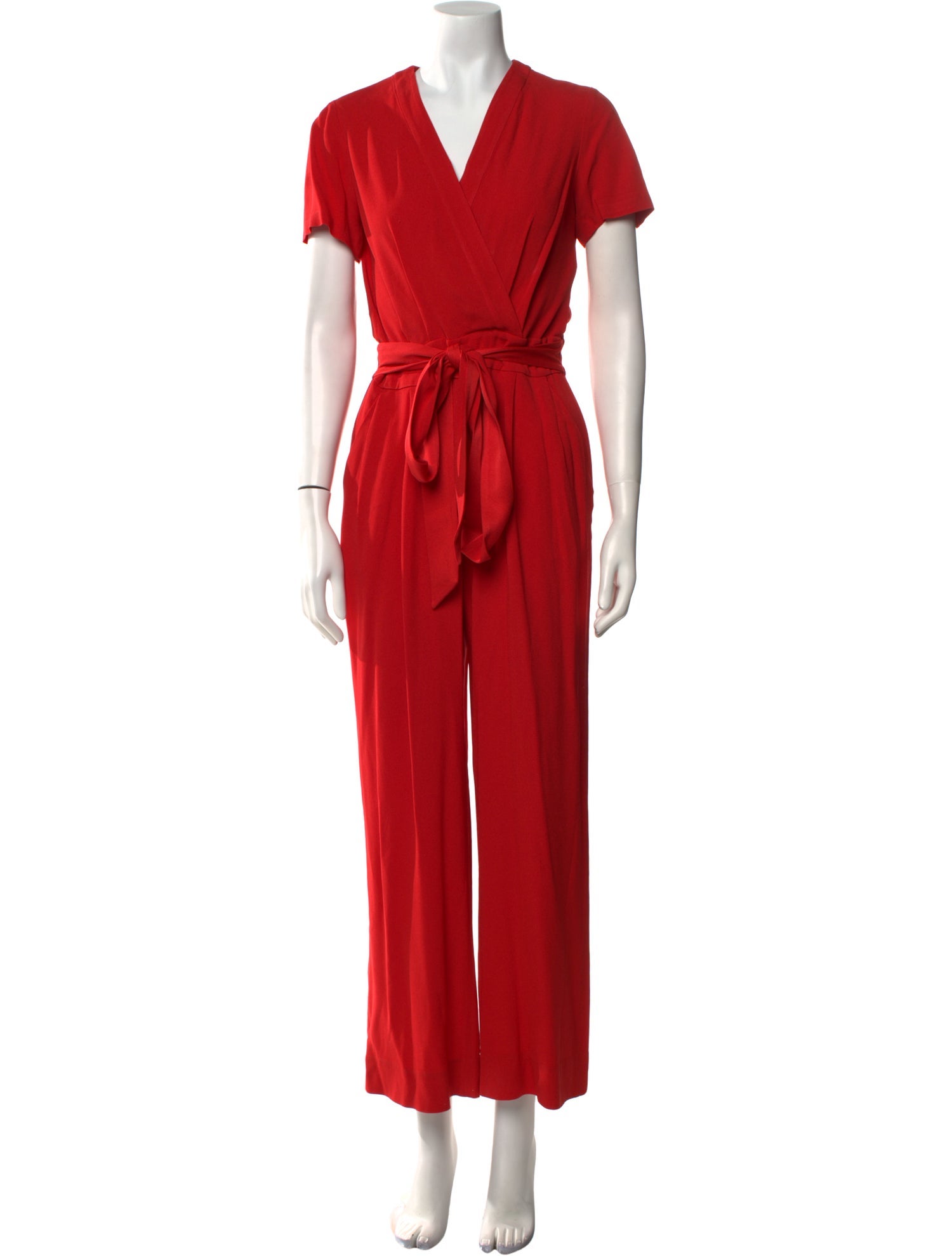 Diane von Furstenberg V-Neck Jumpsuit