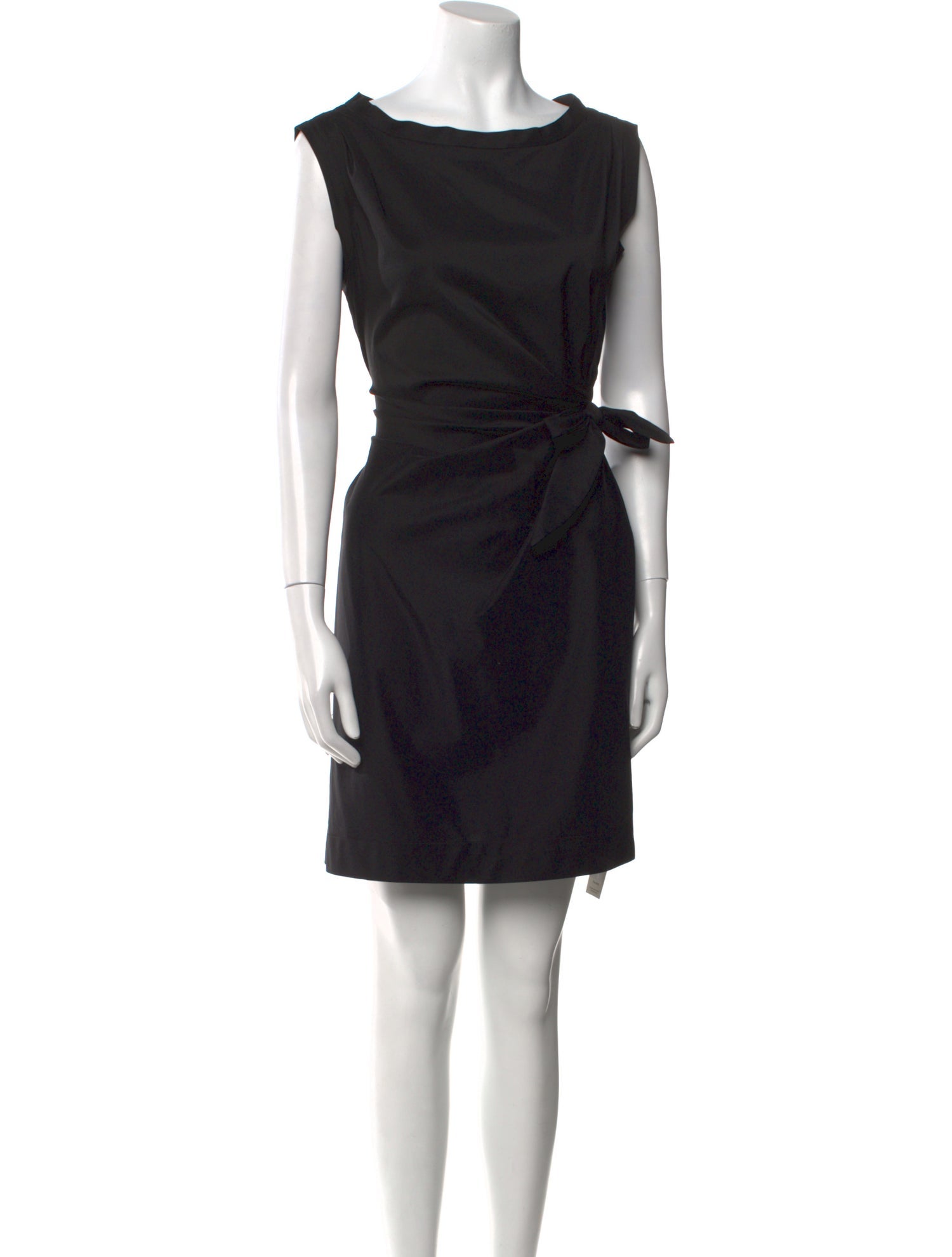 Diane von Furstenberg Bateau Neckline Mini Dress