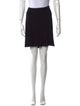 Diane von Furstenberg Pleated Accents Mini Skirt