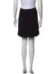 Diane von Furstenberg Pleated Accents Mini Skirt