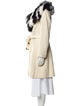 Diane von Furstenberg Wool Faux Fur Coat