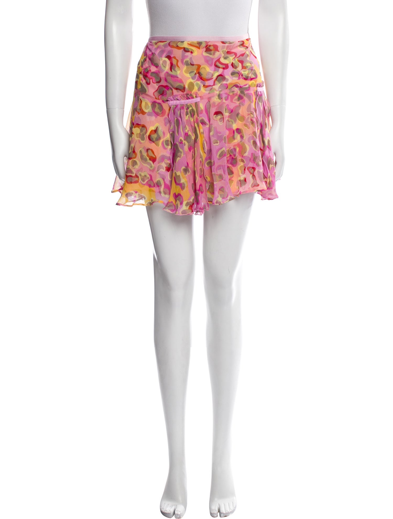 Diane von Furstenberg Silk Mini Skirt