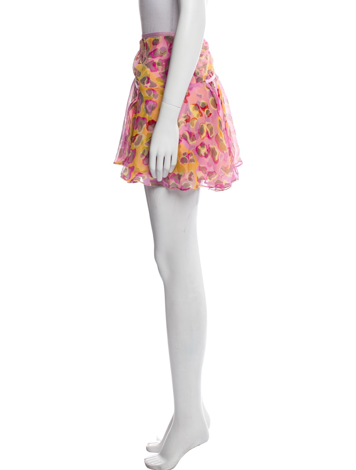 Diane von Furstenberg Silk Mini Skirt