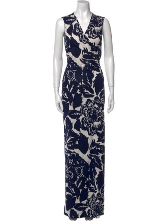 Diane von Furstenberg Silk Long Dress