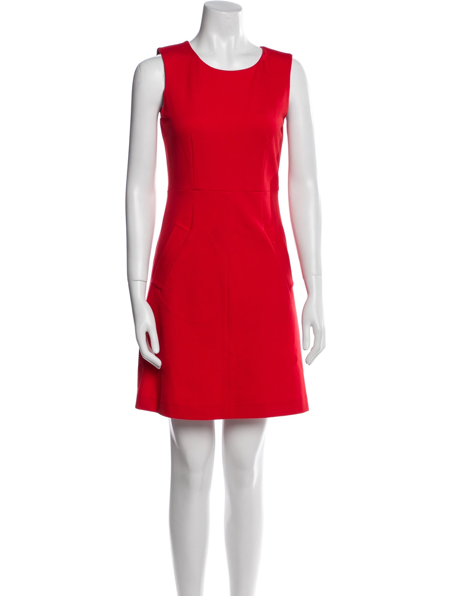 Diane von Furstenberg Crew Neck Mini Dress