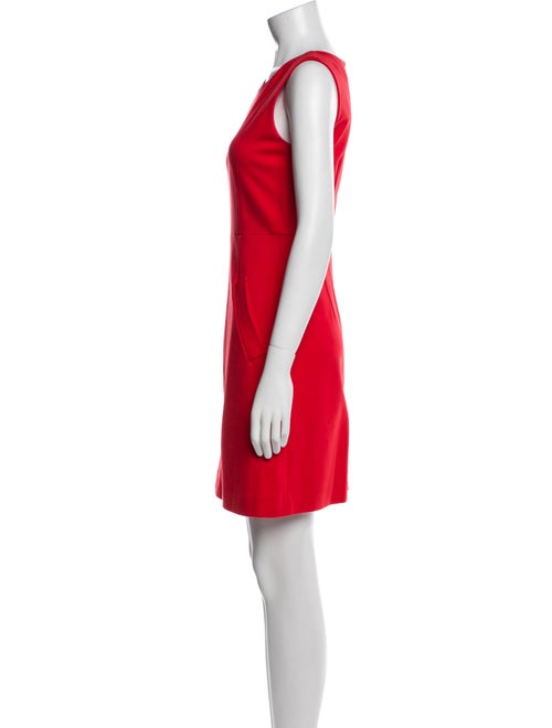 Diane von Furstenberg Crew Neck Mini Dress