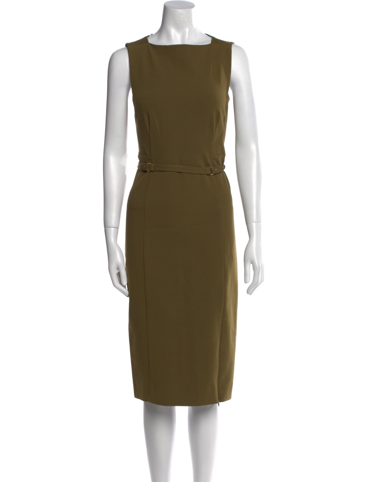 Diane von Furstenberg Square Neckline Midi Length Dress