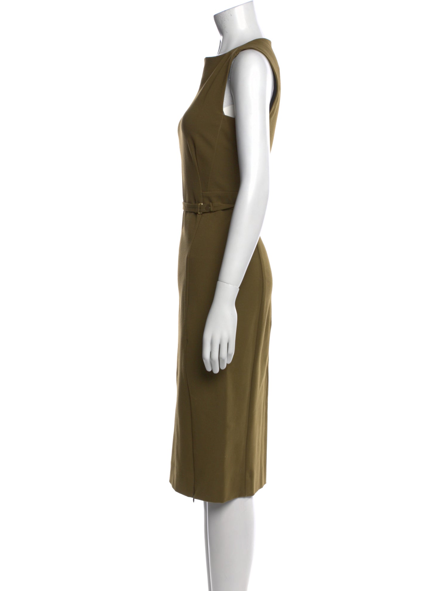 Diane von Furstenberg Square Neckline Midi Length Dress