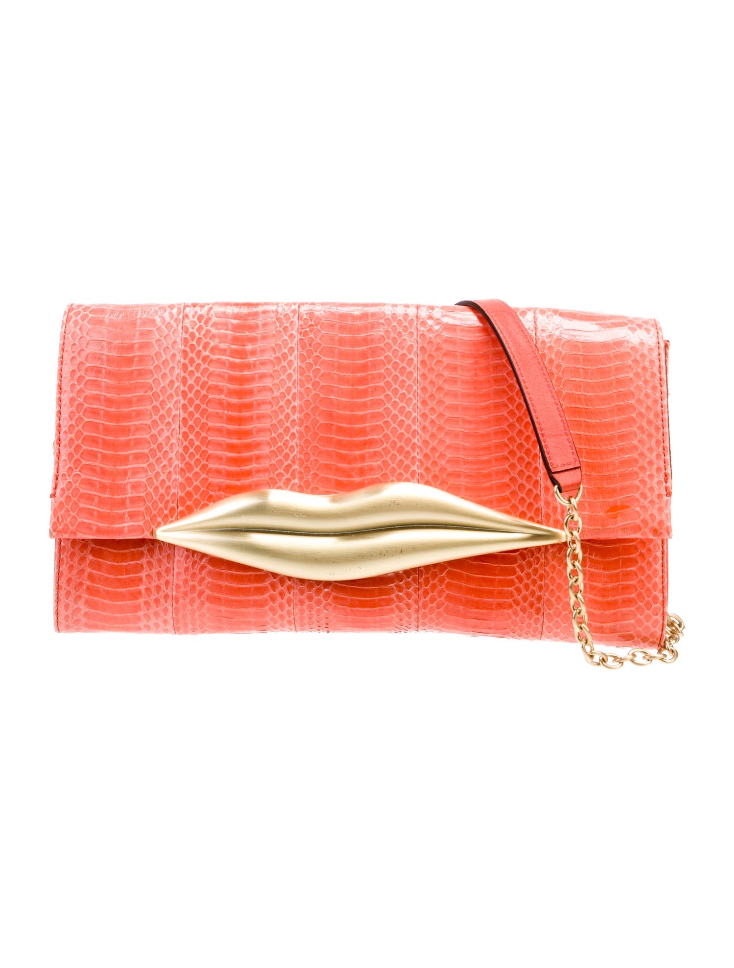 Diane von Furstenberg Leather Clutch