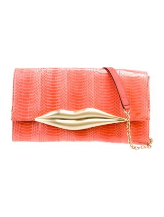 Diane von Furstenberg Leather Clutch