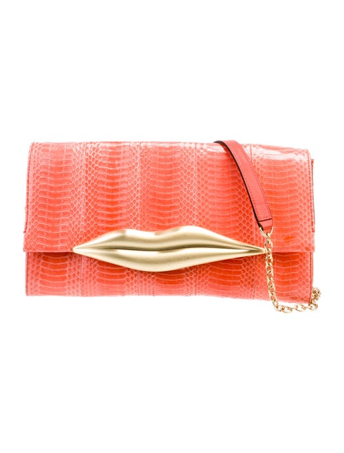 Diane von Furstenberg Leather Clutch