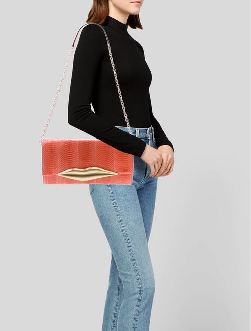 Diane von Furstenberg Leather Clutch