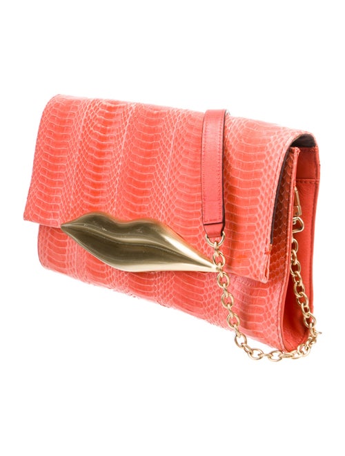 Diane von Furstenberg Leather Clutch