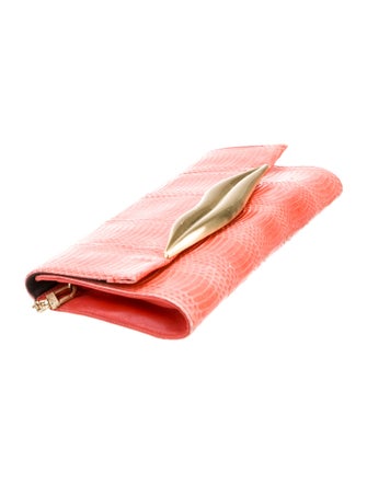 Diane von Furstenberg Leather Clutch