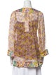 Diane von Furstenberg Silk Printed Blouse