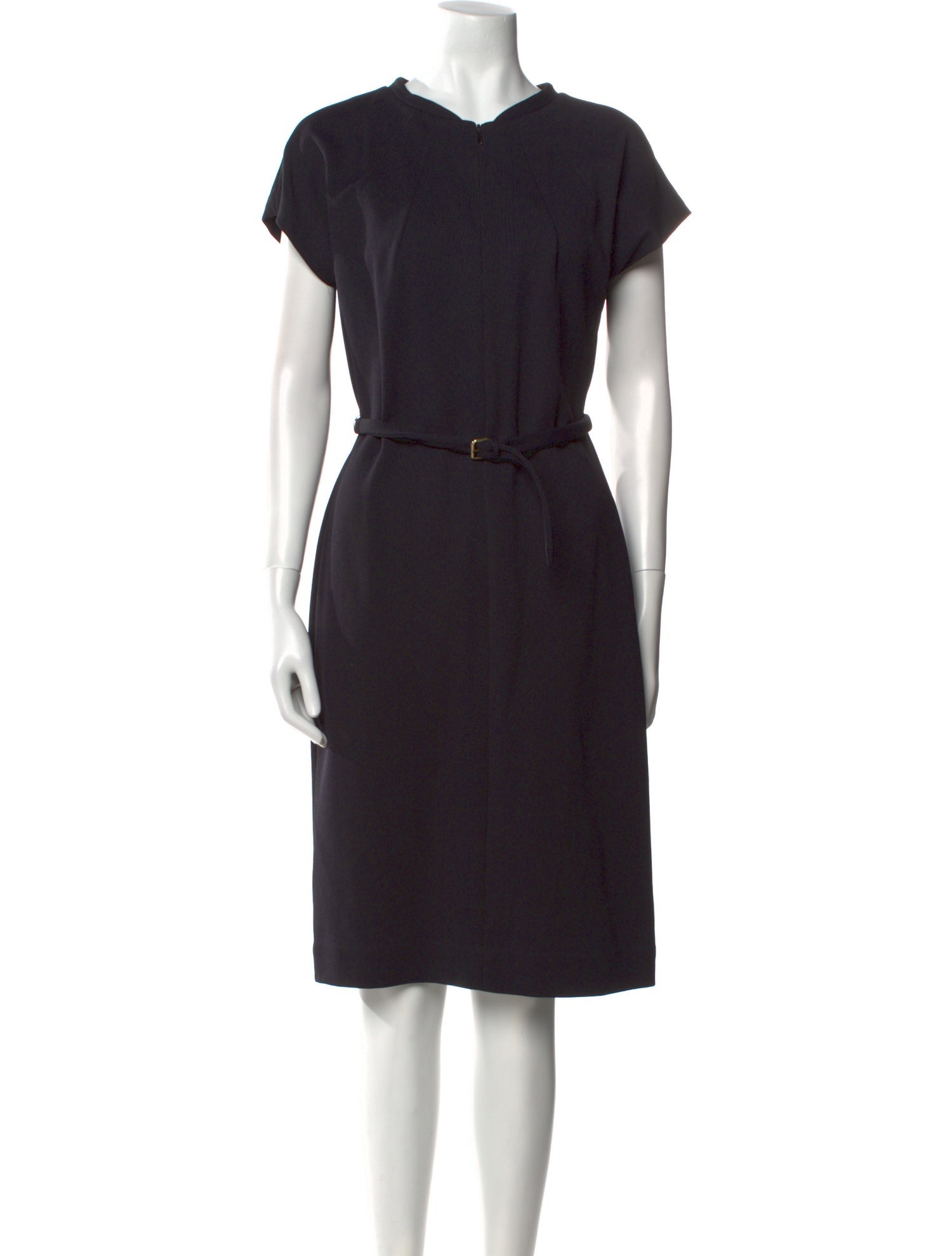 Diane von Furstenberg Bateau Neckline Knee-Length Dress