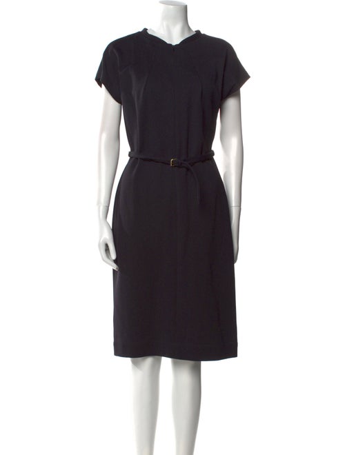 Diane von Furstenberg Bateau Neckline Knee-Length Dress