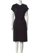 Diane von Furstenberg Bateau Neckline Knee-Length Dress
