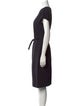 Diane von Furstenberg Bateau Neckline Knee-Length Dress