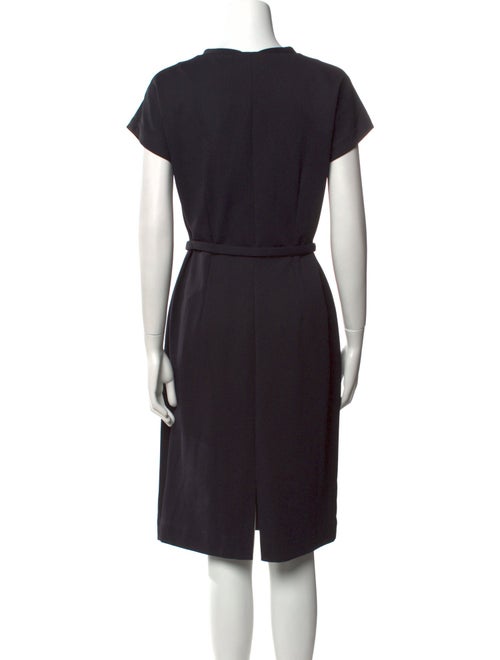 Diane von Furstenberg Bateau Neckline Knee-Length Dress