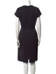 Diane von Furstenberg Bateau Neckline Knee-Length Dress