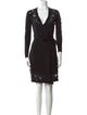 Diane von Furstenberg Merino Wool Knee-Length Dress