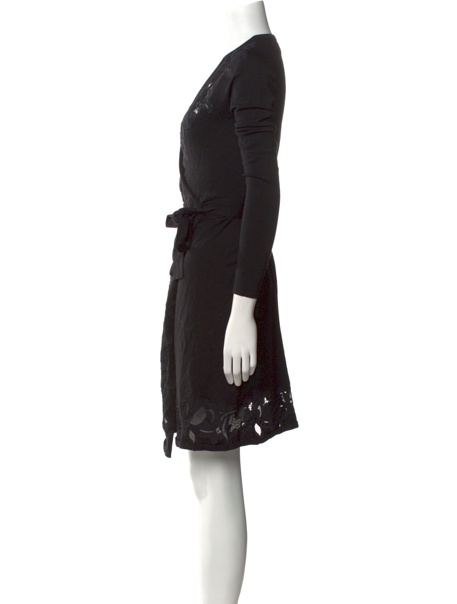 Diane von Furstenberg Merino Wool Knee-Length Dress