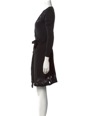 Diane von Furstenberg Merino Wool Knee-Length Dress